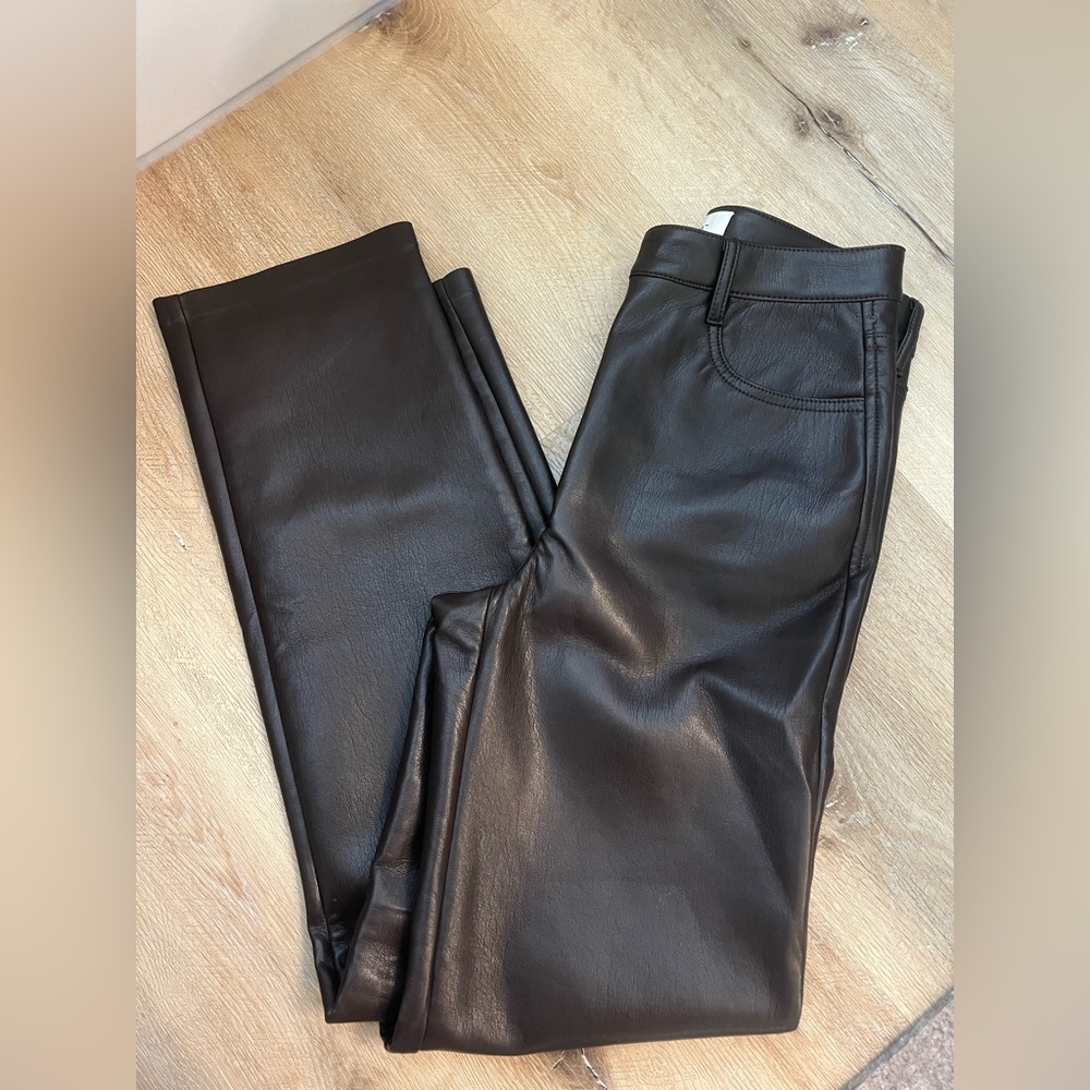 Aritizia Melina Leather Pants